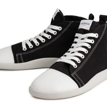 Ahinsa Street Hightop Black Hemp