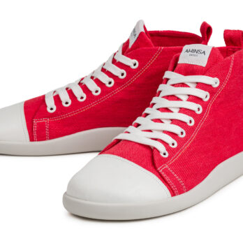 Ahinsa Street Hightop Red Hemp