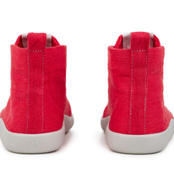 Ahinsa Street Hightop Red Hemp